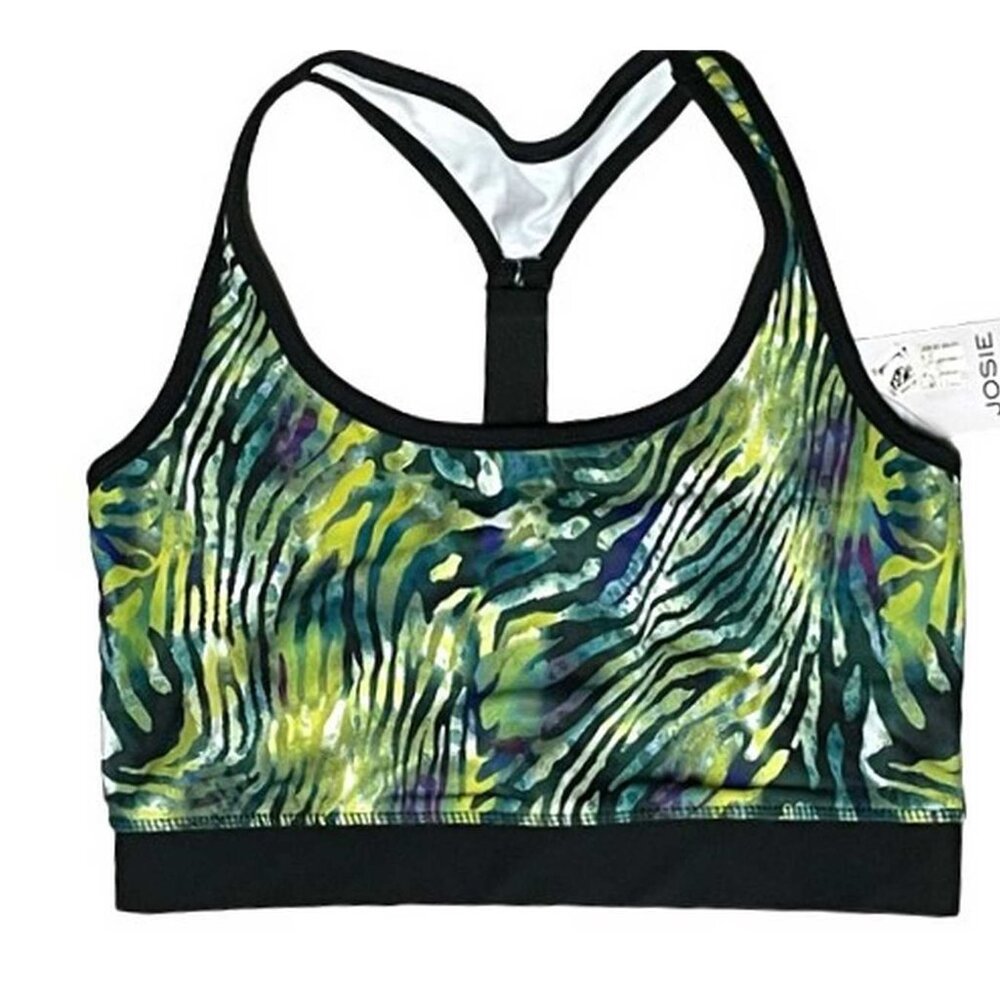 Josie by Natori Josie Natori Printed Cropped Top MEDIUM (3666)